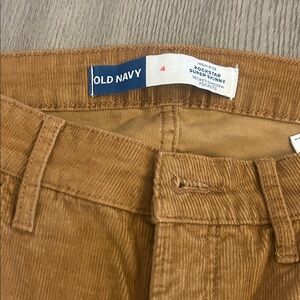 Old Navy Tan Corduroy Pants